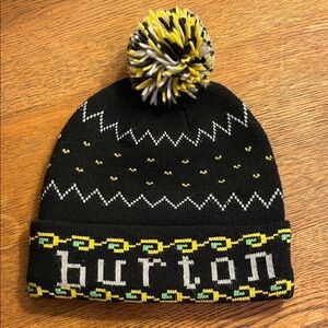 Burton Black and Yellow Women’s Beanie